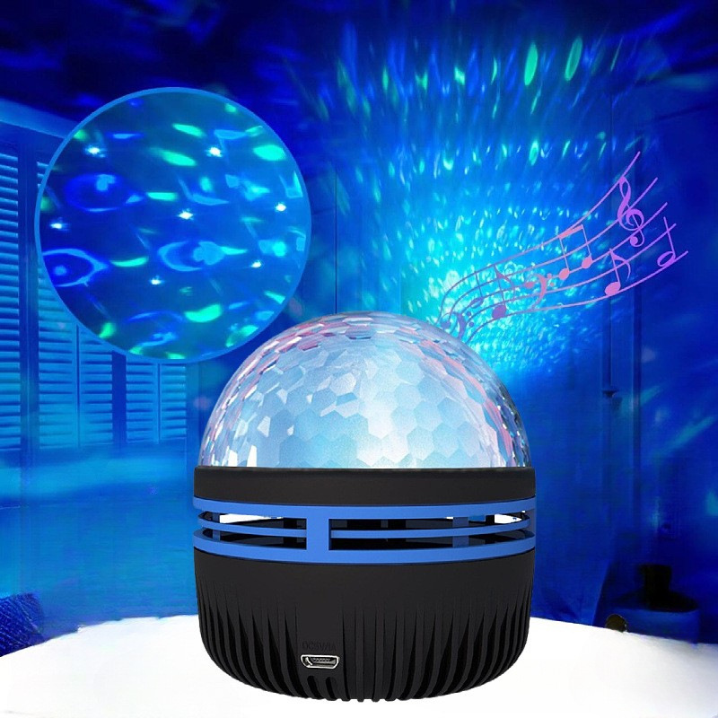 🔮2 in 1 Northern Lights and Ocean Wave Projector - With 14 Light Effects