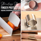 🔪 Kitchen Tool Aid Stainless Steel Finger Guard