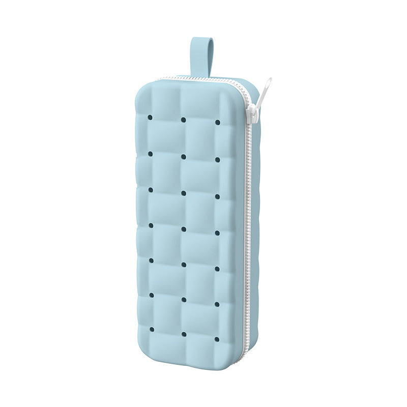 Minimalist Silicone Pencil Case and Stationery Organizer