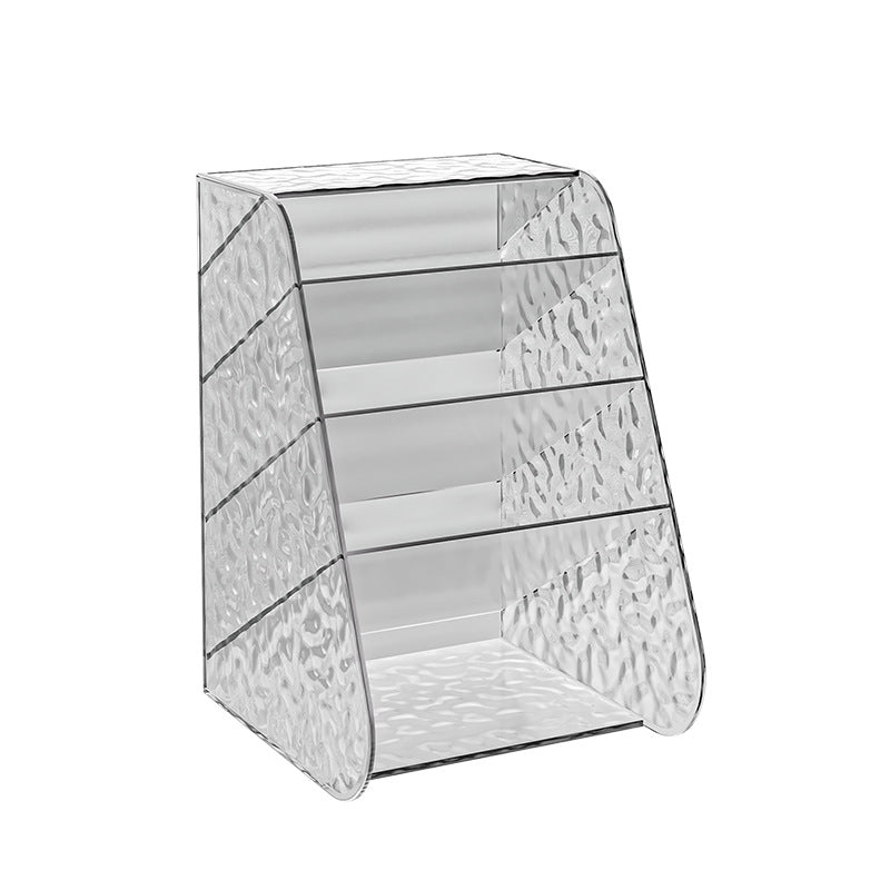 Modular Desktop Storage System with Integrated Drawer