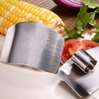🔪 Kitchen Tool Aid Stainless Steel Finger Guard