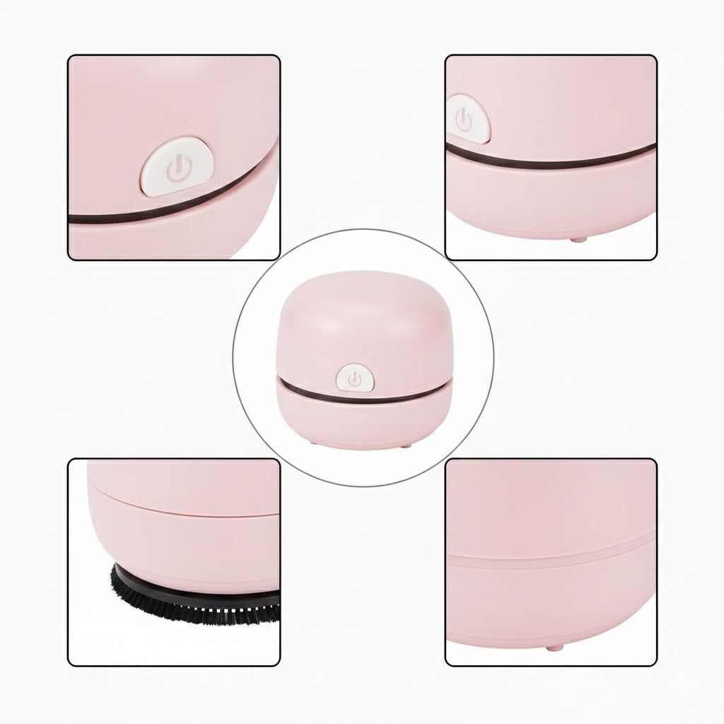 High-Performance Cordless Mini Desktop Vacuum Cleaner