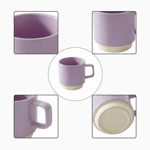 Artisan European-Style Ceramic Mug with Contemporary Aesthetic