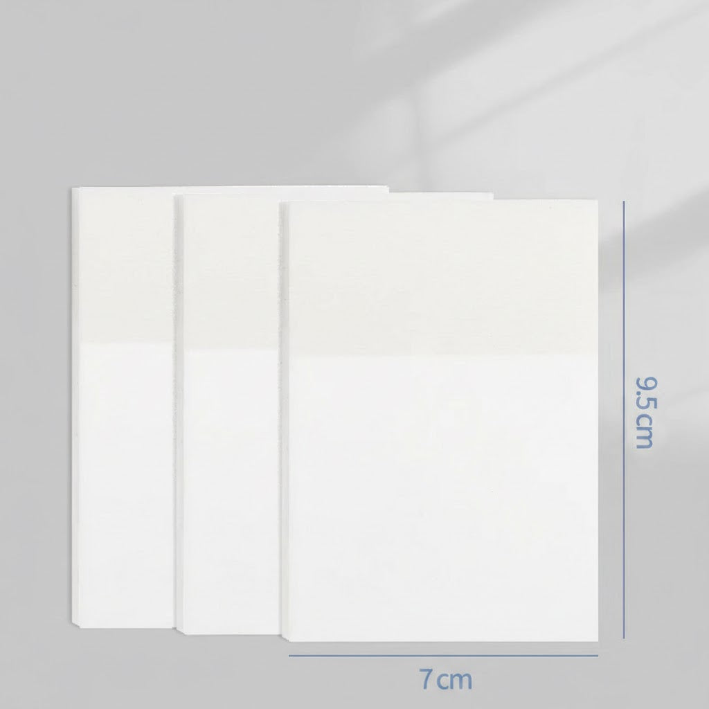 Premium Waterproof Transparent Sticky Notes - Multipurpose Study & Office Stationery