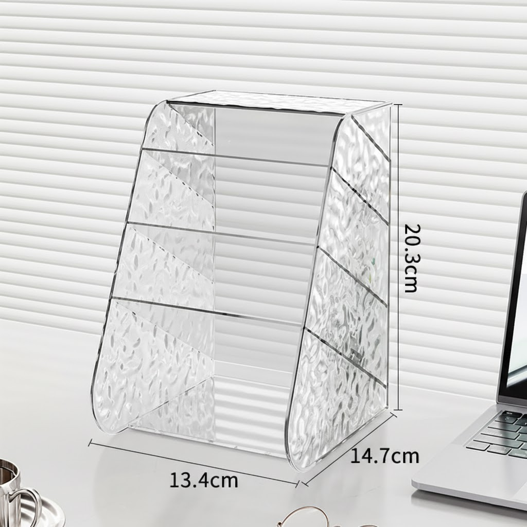 Modular Desktop Storage System with Integrated Drawer